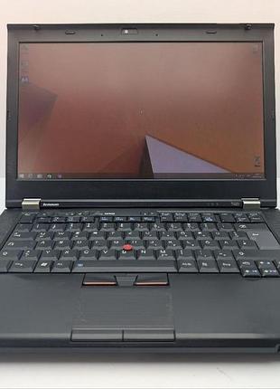 Ноутбук lenovo thinkpad t420/intel i5-2520m/8gb-ddr3/320gb-hdd/intel hd graphics/14" hd+ led б/в