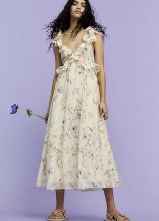 Квіткова сукня h&m  ідеальна сукня для створення образів та фотосетів