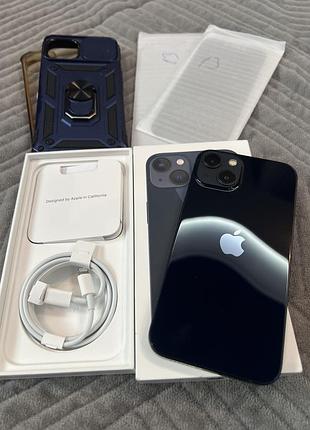 Iphone 13 128gb midnight blue — повний комплект, ідеальний стан