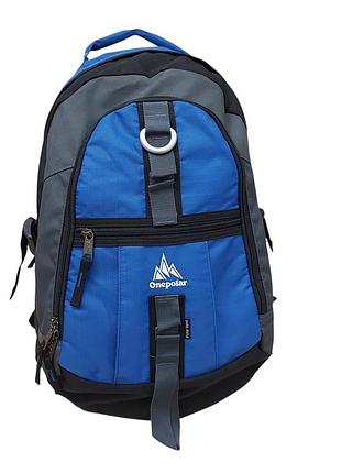 Міський рюкзак onepolar 731 blue – комфорт, стиль і практичність щодня