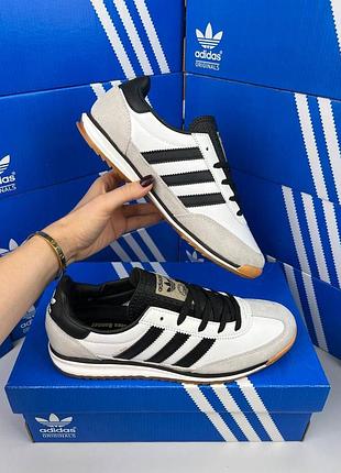 Мужские кроссовки adidas sl 72 noah white grey black
