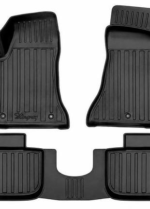 Килимки stingray 3d (2wd, 4 шт) для dodge challenger 2008-2023 рр