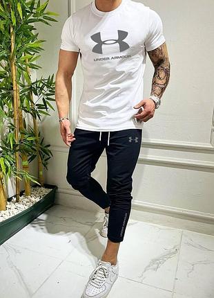 Спортивный костюм under armour мужская футболка и брюки костюм спортивный under armour летний на парня xl