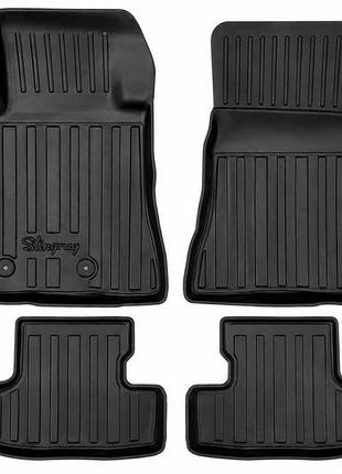 Резиновые коврики stingray 3d (4 шт) для ford mustang 2015-2023 гг