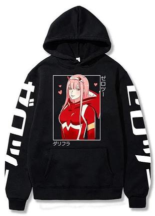 Худі аніме «darling in the franxx, zero two» 6
