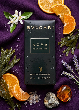 Мужской парфюм aqva pour homme с ферромонов стойкая парфюмированная вода для мужчин свежий морской аромат цитрус мандарин нероли амбра
