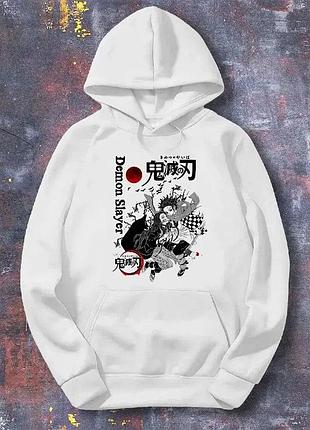 Худі аніме «клинок, що розсікає демонів» demon slayer весна/осінь, 2xl