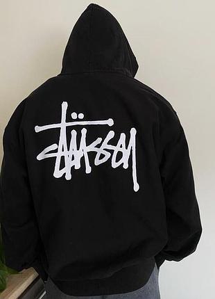 Худи с принтом stussy (стусси)