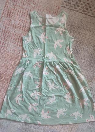 Платье сарафан коттоновое h&amp;m 7