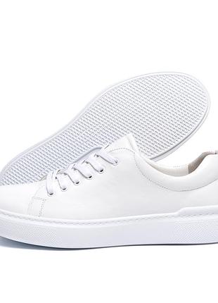 Чоловічі шкіряні кеди zg aircross white