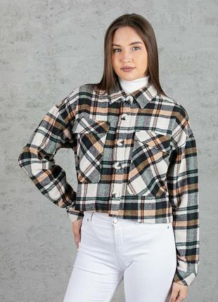 Рубашка женская forstime 187121 m/l синяя в клетку (2200004951478)