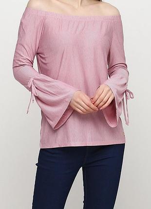 Блузка женская tom tailor 161242 l розовая (2200004383828)