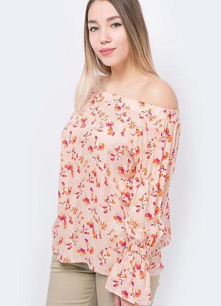 Блузка женская united colors of benetton 162641 s розовая (2200004422282)