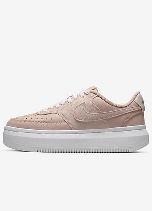 Оригинальные женские кроссовки nike court vision alta pink dm0113-600 кеды в новом состоянии с сша