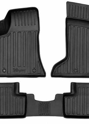 Резиновые коврики stingray 3d (для 4wd, комплект 4 шт.) для dodge challenger 2008-2023 гг