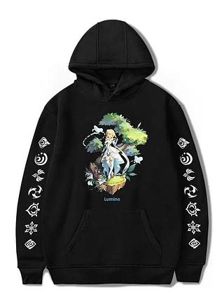 Худі аніме "genshin impact" геншин імпакт 7 зима, 3xl