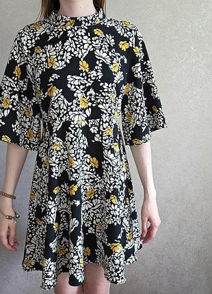Платье женское zara basic р.м