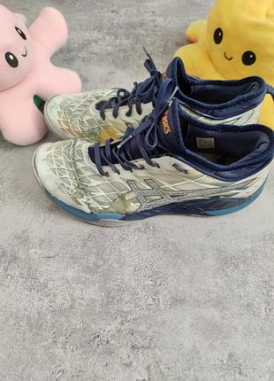 Кроссовки asics blast ff 3 бело-синие 3