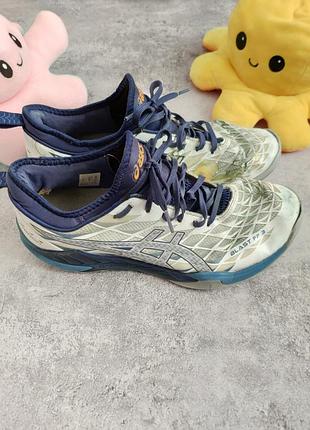 Кроссовки asics blast ff 3 бело-синие 4