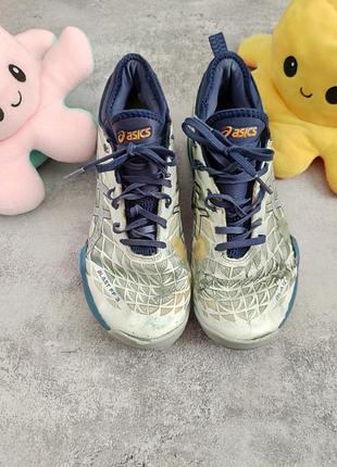 Кроссовки asics blast ff 3 бело-синие 2