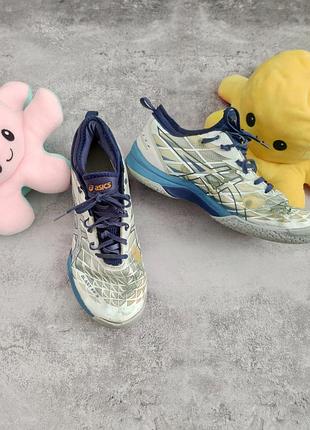 Кроссовки asics blast ff 3 бело-синие