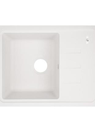 Кухонна мийка lidz 620x435/200 whi-01 (lidzwhi01620435200)