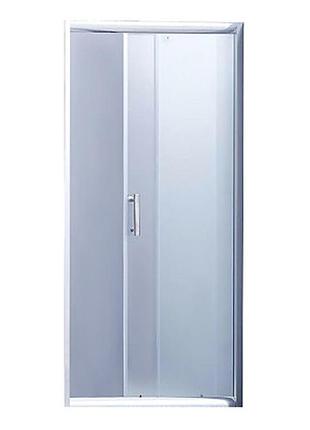 Душові двері в нішу lidz aria sd90x185.crm.fr, скло frost 5 мм
