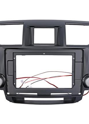Інсталяційний комплект серії qiv під toyota highlander 2 xu40 2007-2013 kluger 2008-2014 (f2) (w1) 10 дюймів