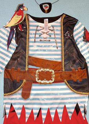 Пират. разбойник 7-8 лет костюм