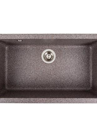 Гранитная мойка для кухни platinum 7945 paruana матовая (микс)