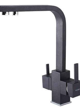 Смеситель для кухни под осмос globus lux lazer gllr-0111-1-onix