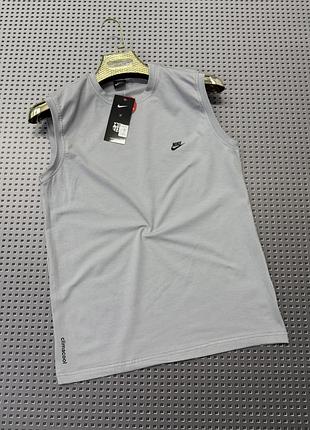 Безрукавка мужская серая  nike/puma в норма,батал,супербатал