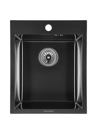 Мойка granado pravia s201 black honeycomb