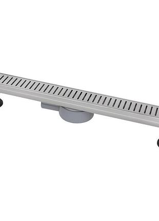 It03-ft10/ 900 ital душевой трап 900 мм поворот.360, комбин.затвор, brushed nickel (блистер) {5/1}