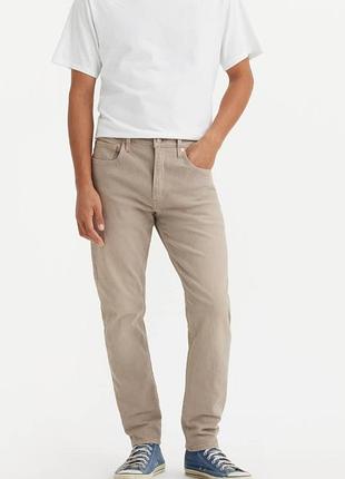 Стильні чоловічі бежеві брюки massimo dutti, розмір 34, slim fit .