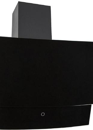 Вытяжка кухонная вертикальная ventolux wave 60 bk (900) trc