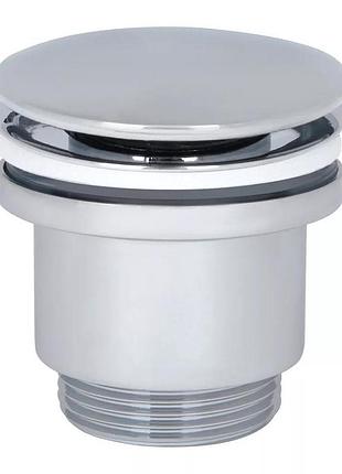 Донний клапан ital hf1083, автомат, ø63мм, 1 1/4", латунь, хром