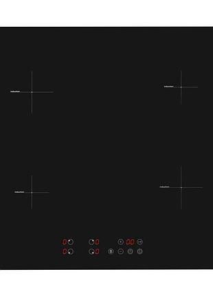 Індукційна варильна поверхня eleyus h2ebhg se 60 bl i