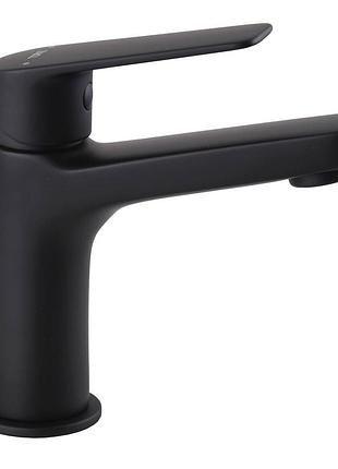 Смеситель для умывальника topaz capri tca-15207-h44-bl картридж d25, h=140, шланги 45см