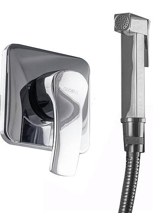 Смеситель гигиенический globus lux queensland glqu-0110-q