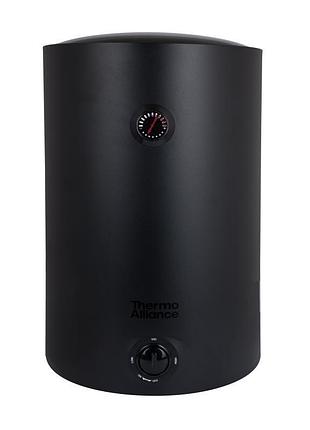 Водонагрівач електричний thermo alliance 100 л black універсальний, мокрий тен 1,5 квт d100vh15q3в