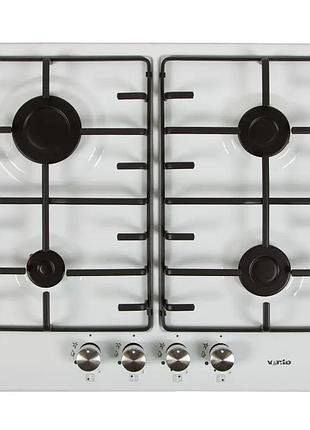 Газовая эмалированная варочная поверхность ventolux hg640-ma3 s (wh)