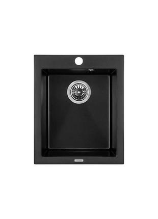 Мойка granado cadiz black shine