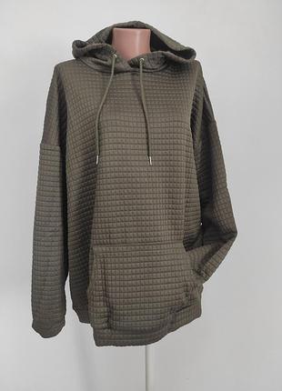 Худі спортивна кофта унісекс хакі xxxl