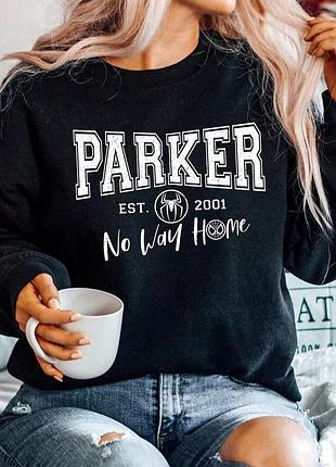 Світшот з принтом pаrker зима