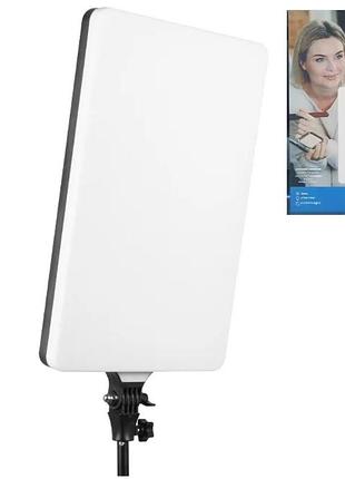 Прямокутний відеосвітло rl-24 led панель 88 вт 2700-7500 k cri 96+