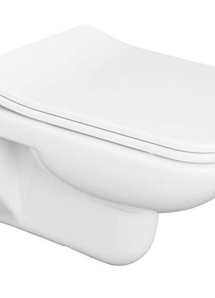 Унитаз подвесной duru 018500, сиденье duru slim soft-close
