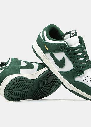 Жіночі кросівки nike sb dunk low green white 38-39-40-41