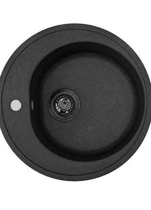 Мойка гранитная 51d черная new ( а0055361 )