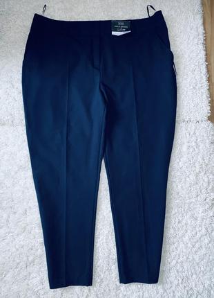 Новые женские темно синие брюки/классика оригинал с биркой dorothy perkins